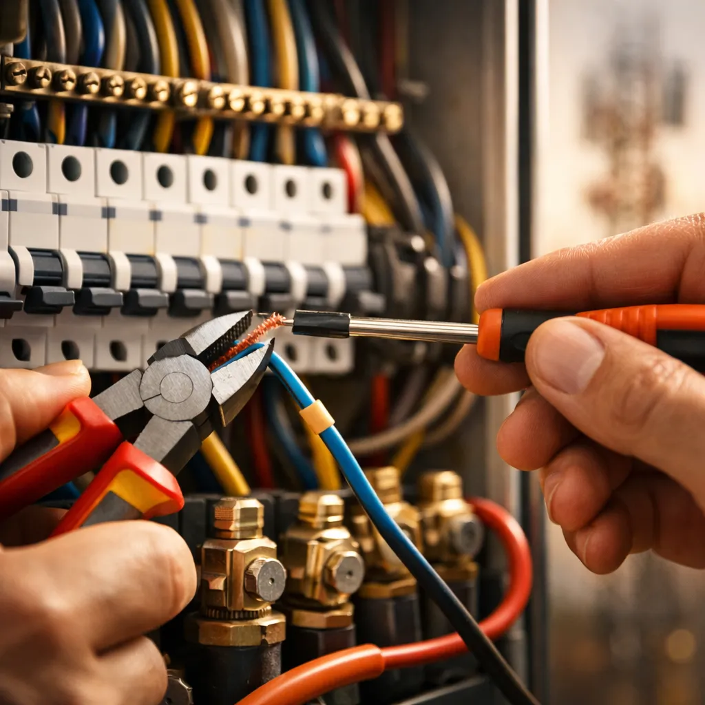 Travaux électriques pour sites télécoms - ALMAMY telecom